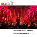 პროფესიონალური DMX ლაზერული 3D LED Tube Madrix Control